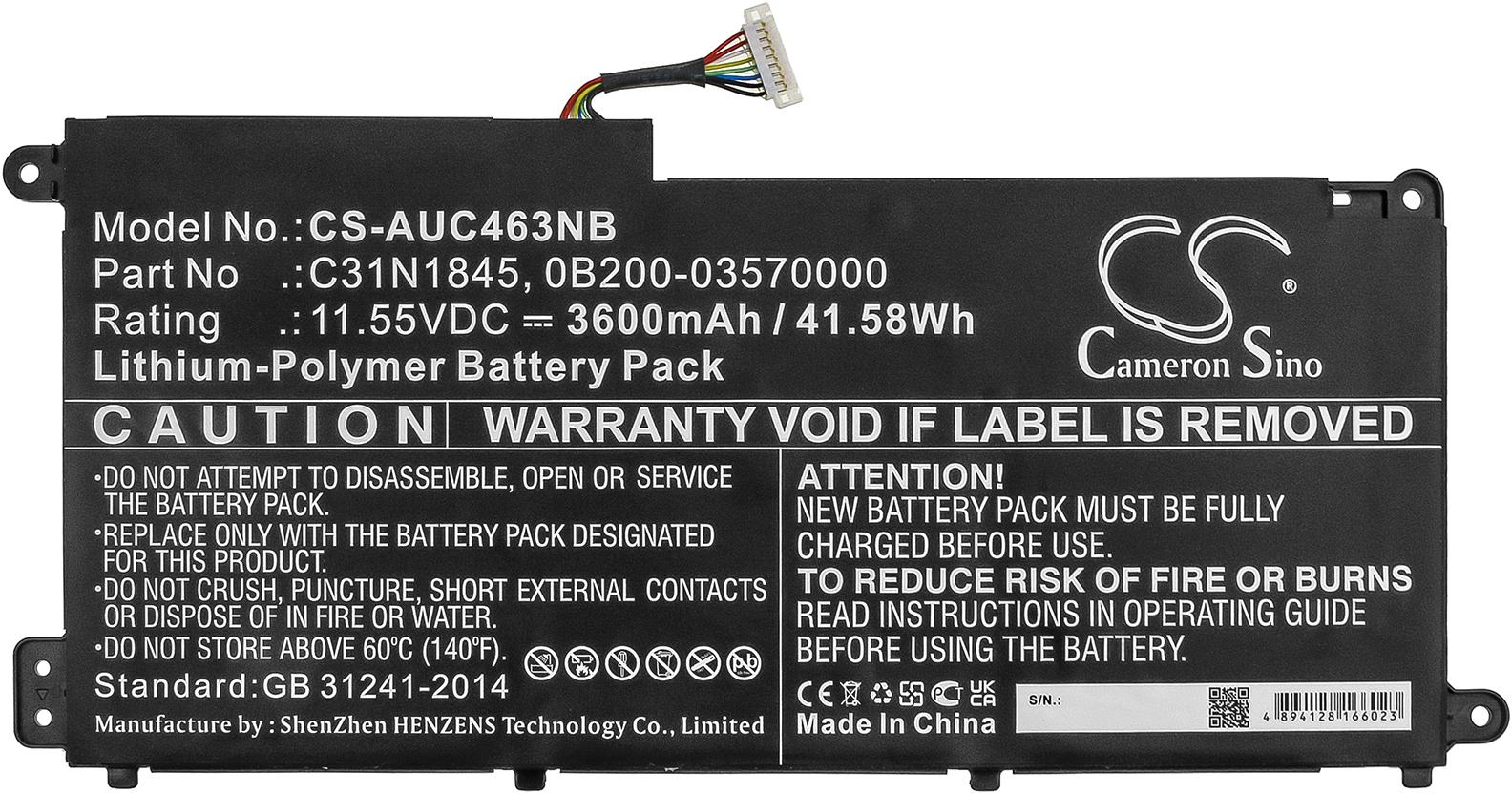 CS-AUC463NB