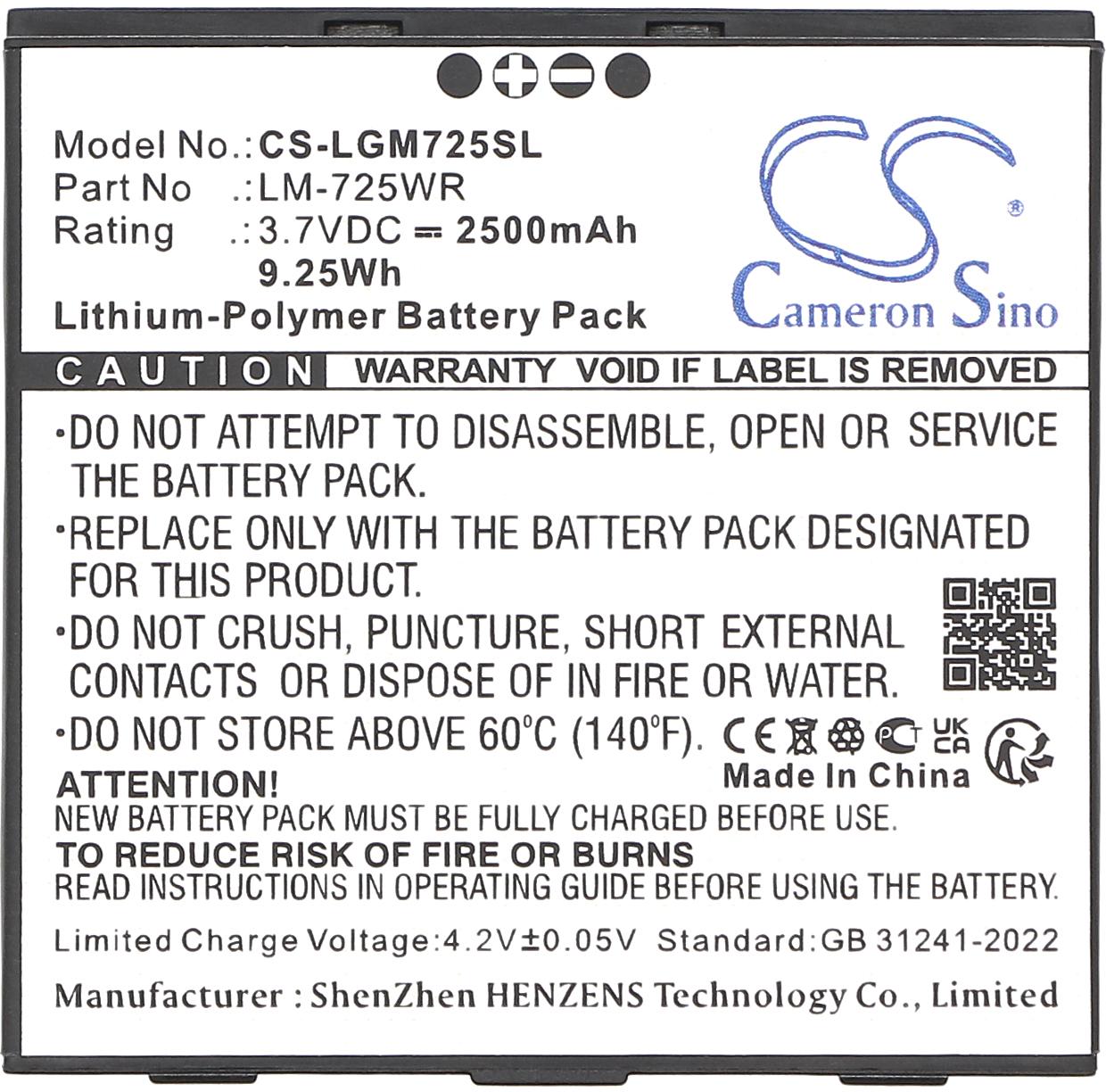 CS-LGM725SL