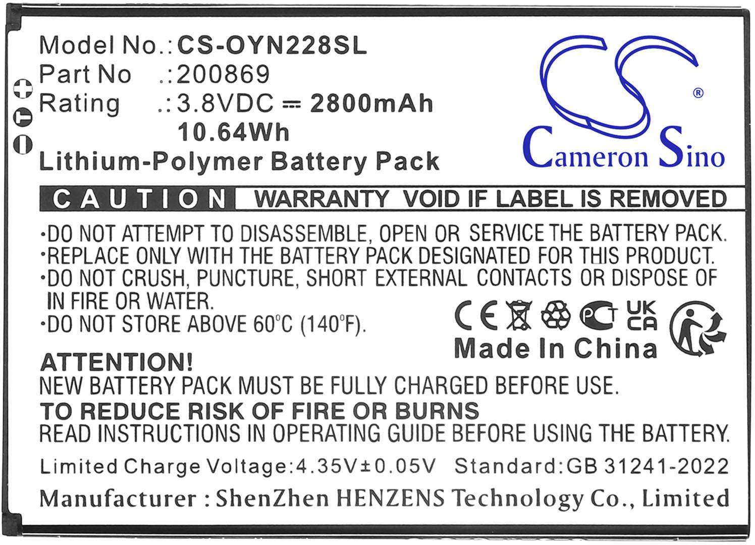 CS-OYN228SL