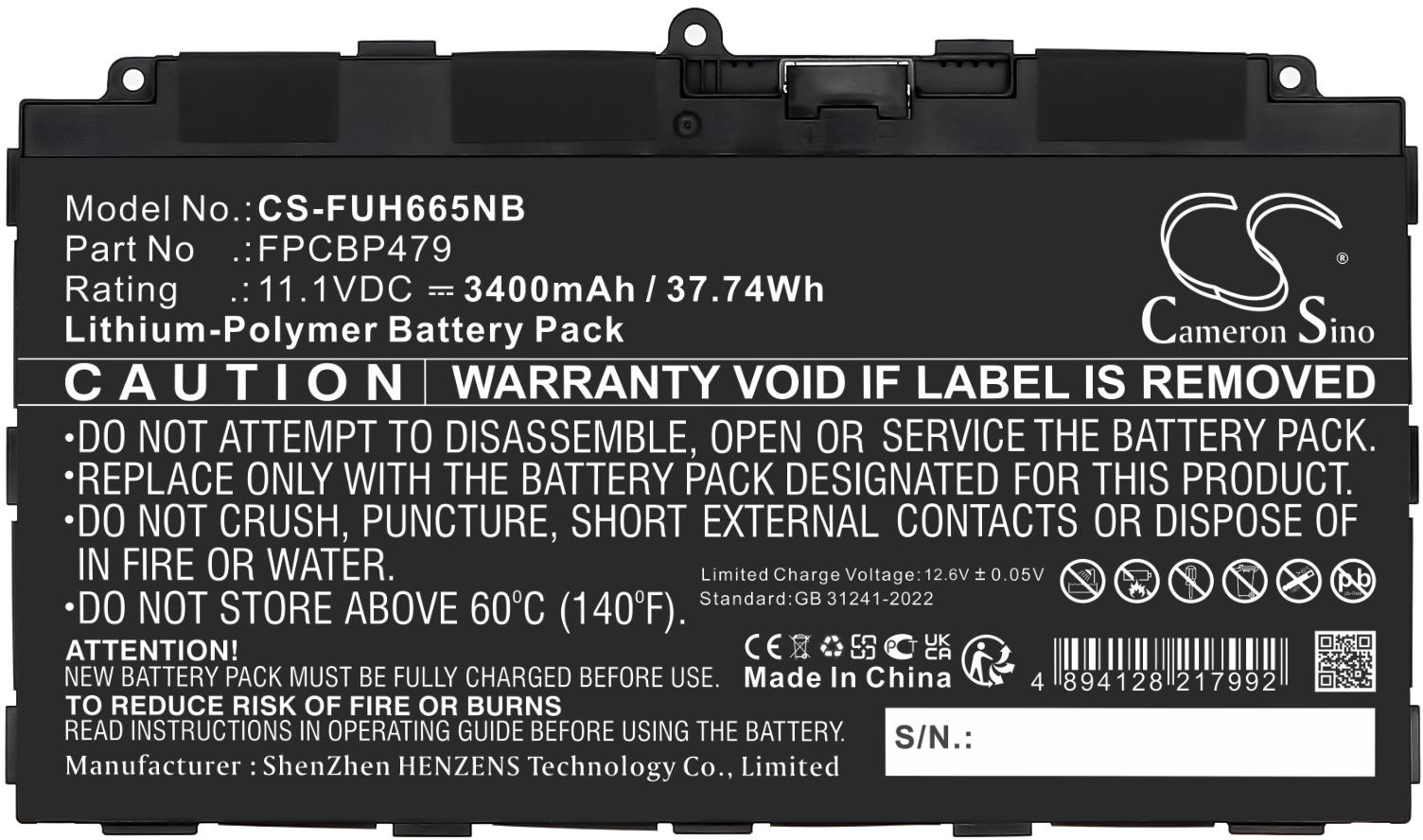 CS-FUH665NB