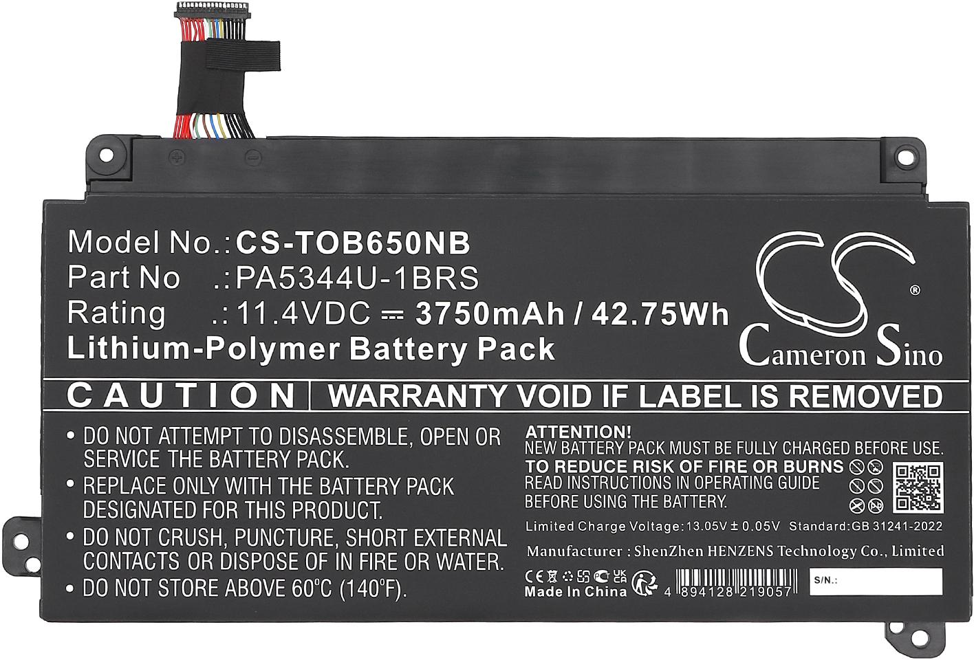 CS-TOB650NB