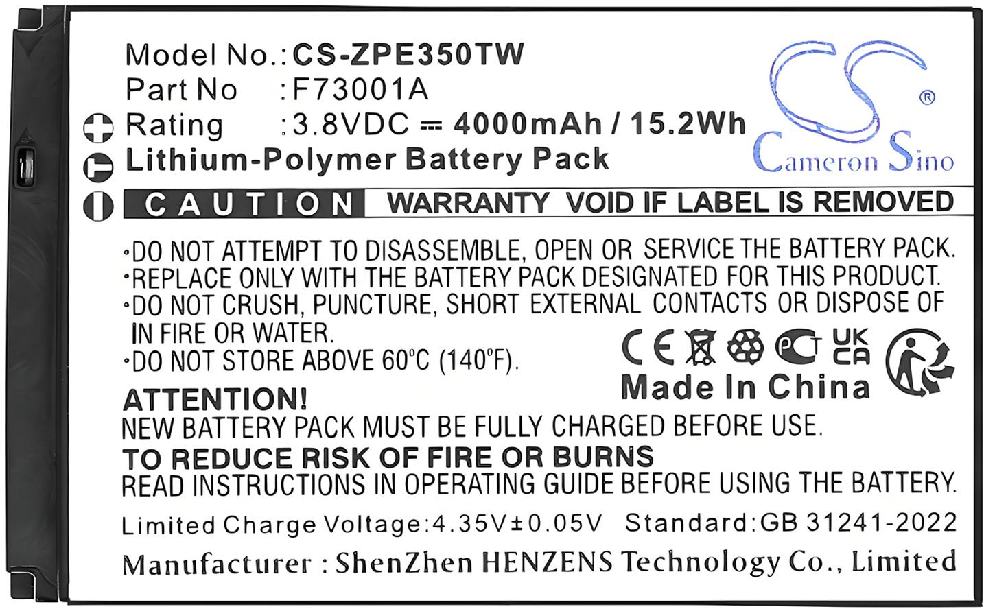 CS-ZPE350TW