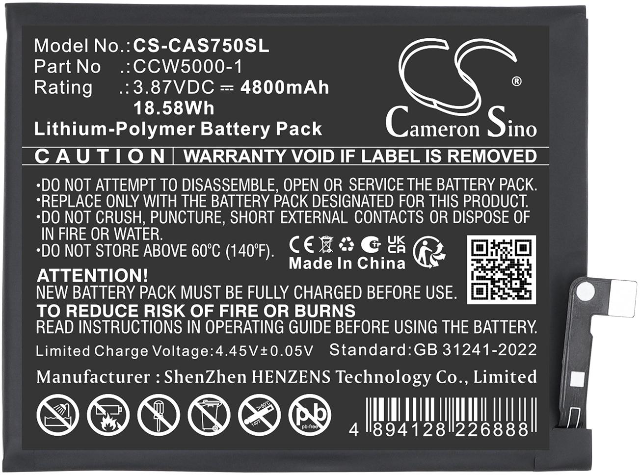 CS-CAS750SL